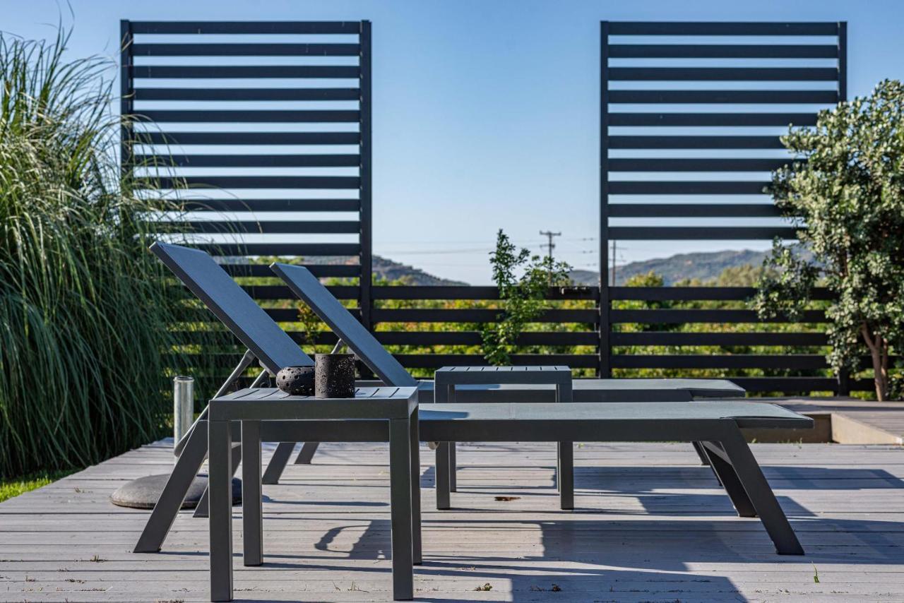 Villa Vega I "Heated" Pool, Next To Nature! Chrissi Akti Chania Exterior foto