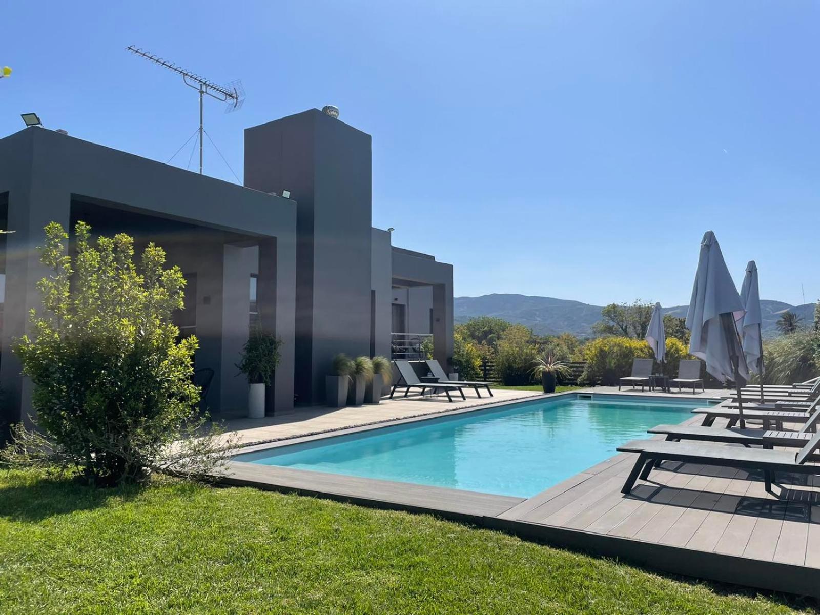 Villa Vega I "Heated" Pool, Next To Nature! Chrissi Akti Chania Exterior foto